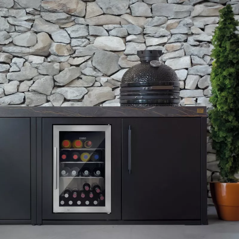 Caso | Barbecue Cooler | S-R | Klasa efektywności energetycznej A | Do zabudowy | Stal nierdzewna