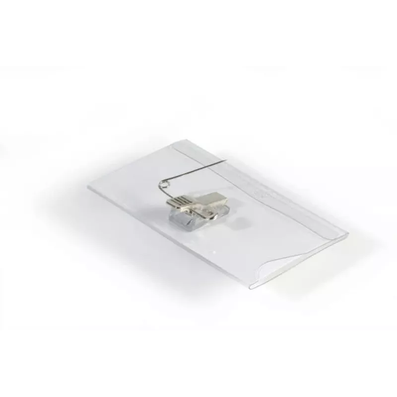 Trwała plakietka z PVC z zapięciem Combi Clip Durable 8101-19
