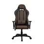 Fotel gamingowy Arozzi Torretta SuperSoft — ergonomiczny brązowy, konstrukcja zapewniająca wsparcie