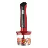 Russell Hobbs 27140-56 blender 1 L Przenośny blender 500 W Czarny, Czerwony, Przezroczysty