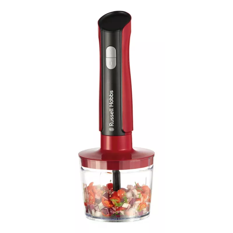 Russell Hobbs 27140-56 blender 1 L Przenośny blender 500 W Czarny, Czerwony, Przezroczysty