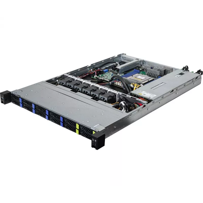ASRock 1U8S4E-GENOA/2T serwer barebone SoC socket SP5 (LGA 6096) Rack (1U)