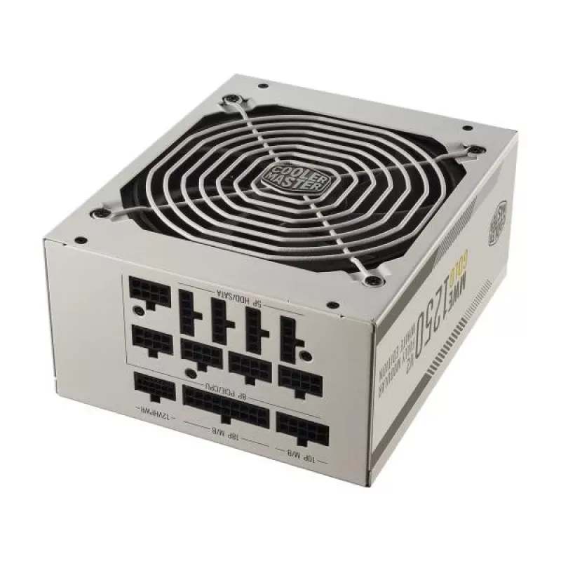 Zasilacz MWE Gold V2 1250W 80+GOLD ATX 3.0 biały