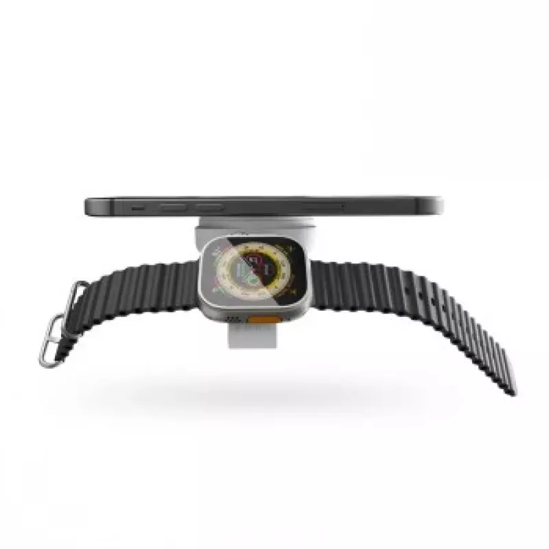 ZENS 2-IN-1 MAGSAFE + WATCH TRAVEL CHARGER Biały