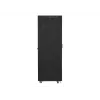 Szafa rack LANBERG FF01-6842-23BL 42U wolnostojąca, 2127,5×600×800 mm, IP20, zamek na klucz, kółka jezdne