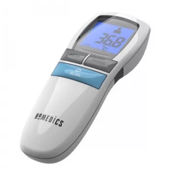 Termometr bezdotykowy na podczerwień HoMedics TE-200-EEU — szybki, bezdotykowy pomiar dla dorosłych i dzieci