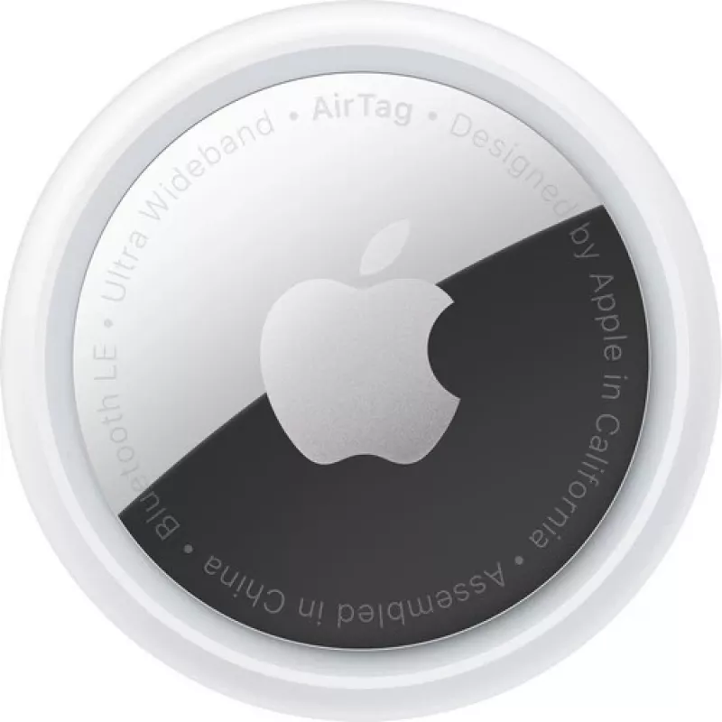 Apple AirTag Anti-tab Bluetooth-tag Czarny Srebrny Biały iPhone/iPad/iPod
