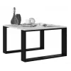 MODERN MINI table 67x67x40 cm Biały/Czarny