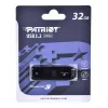 Pamięć USB PATRIOT Xporter 32 GB USB Typ-A 3.2 Gen 1, odczyt 80 MB/s, wysuwana konstrukcja, czarna