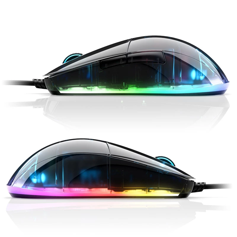 Endgame Gear XM1 RGB mysz komputerowa dla graczy praworęczna USB Typ-A optyczna 16000 DPI