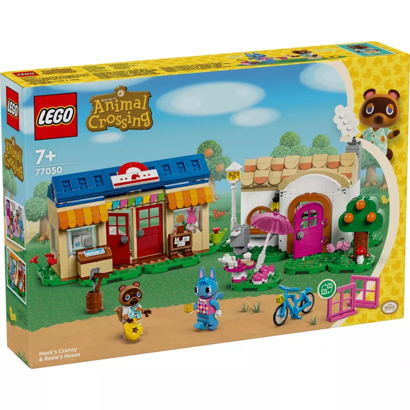 Klocki konstrukcyjne LEGO 77050 Animal Crossing Sklep Nooka i dom Sophie – zestaw modułowy
