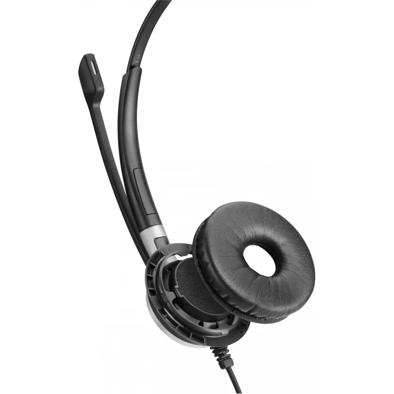 EPOS IMPACT SC 660 USB ML Zestaw słuchawkowy przewodowy nauszny do rozmów/muzyki USB Type-A Czarny, Srebrny