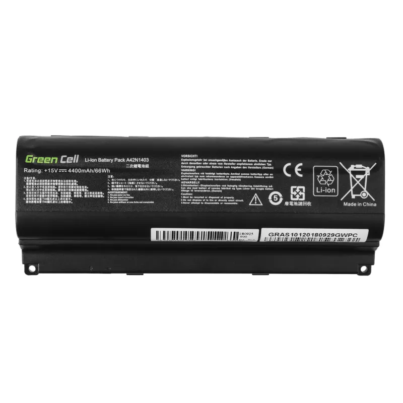 Bateria zielony Cell AS128 do laptopów ASUS ROG G751 Series