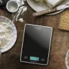 Waga kuchenna Caso cienki Czarny Rectangle Electronic 03210