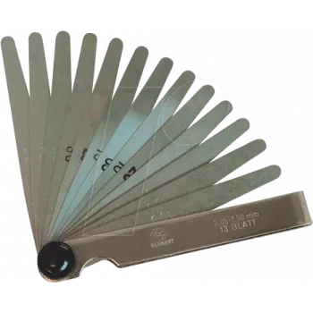 Szczelinomierz c.k tools T3527M 413 — 27-ostrzowy zestaw szczelinomierzy ze stali nierdzewnej