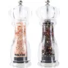 Komplet młynków do soli i pieprzu Salter 7606 CLXR Transparent