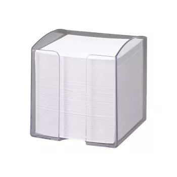 Kwadratowy przezroczysty blok Durable TREND 105x100x100 mm