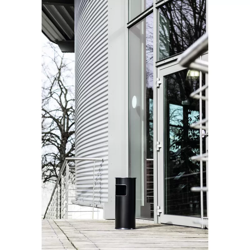 Kosz na śmieci Durable 333023 17 l okrągły metal srebrny