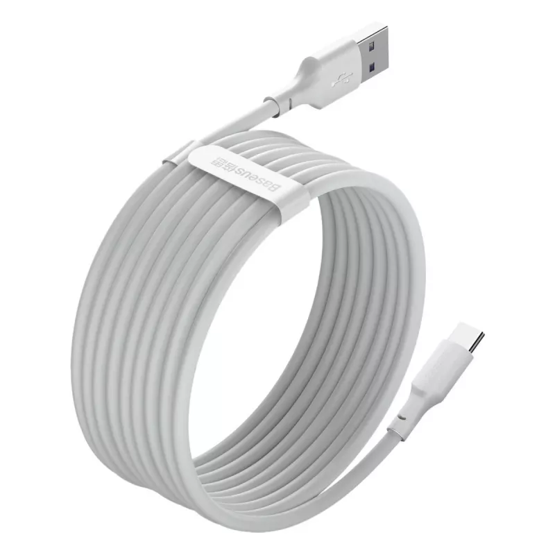 Kabel USB Baseus TZCATZJ-02 1,5 m USB A USB C Biały
