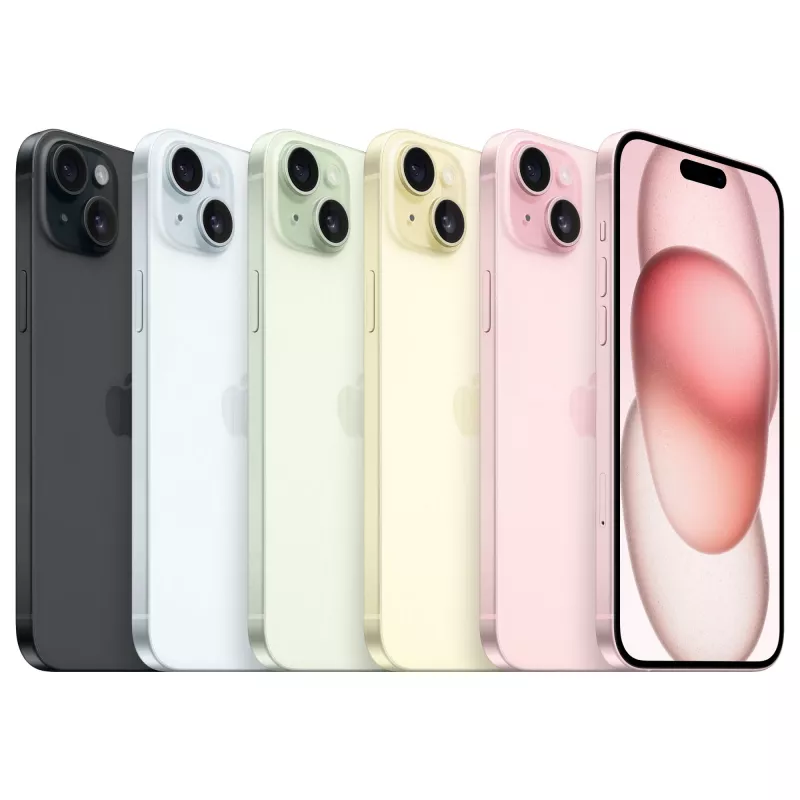 Apple iPhone 15 Plus 17 cm (6,7) Dual-SIM iOS 17 5G USB Type-C 512 GB Czarny (MU1H3ZD/A)