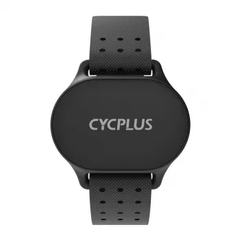 Opaska z czujnikiem tętna Cycplus H1 — noszona opaska z czujnikiem HR, kompatybilna z klatką piersiową/ramieniem, Bluetooth/ANT+