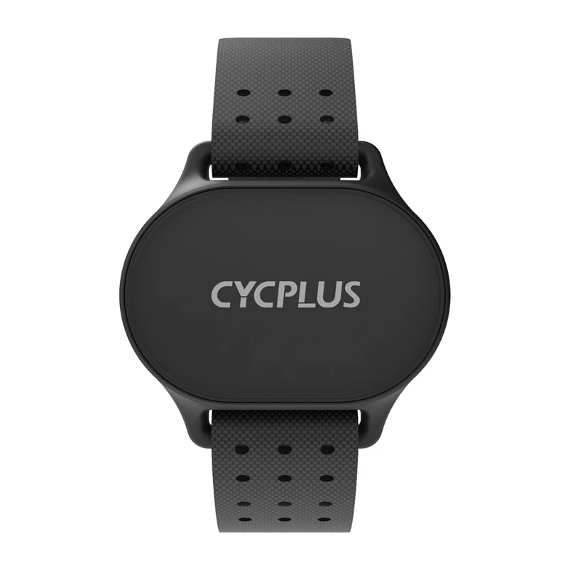 Opaska z czujnikiem tętna Cycplus H1 — noszona opaska z czujnikiem HR, kompatybilna z klatką piersiową/ramieniem, Bluetooth/ANT+