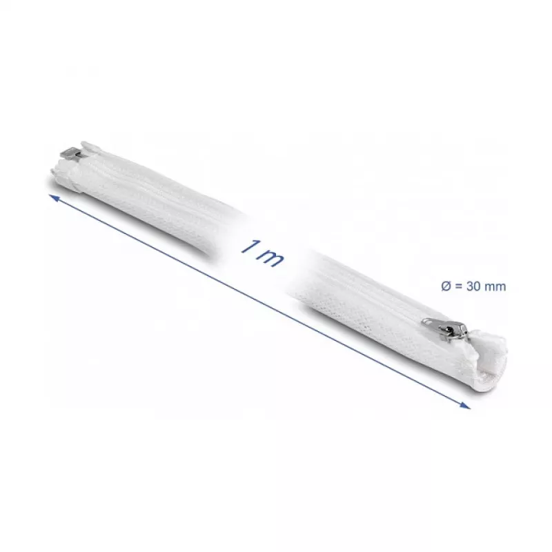Oplot ochronny DeLOCK 20822 1 m x 30 mm biały