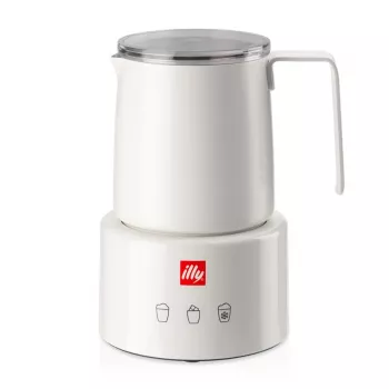 Automatyczny spieniacz mleka Illy 22984 Biały Stal nierdzewna AC 230V
