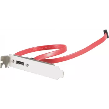 Wspornik szczelinowy S-ATA na e-SATA ShiverPeaks 75625 1-port z kablem