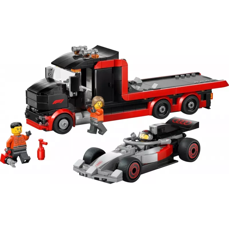LEGO CITY 60493 F1 Ciężarówka ekspozycyjna z Audi F1
