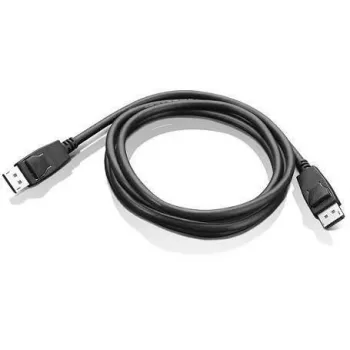 Lenovo DP-DP, 1.8m DisplayPort Czarny
