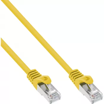 InLine Kabel krosowy SF/UTP Kat.5e żółty 5m