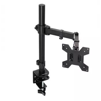 Uchwyt monitora na biurko ESPERANZA ERW017 do ekranów 10–27 inch, do 8 kg, zacisk biurkowy, VESA 75x75–100x100