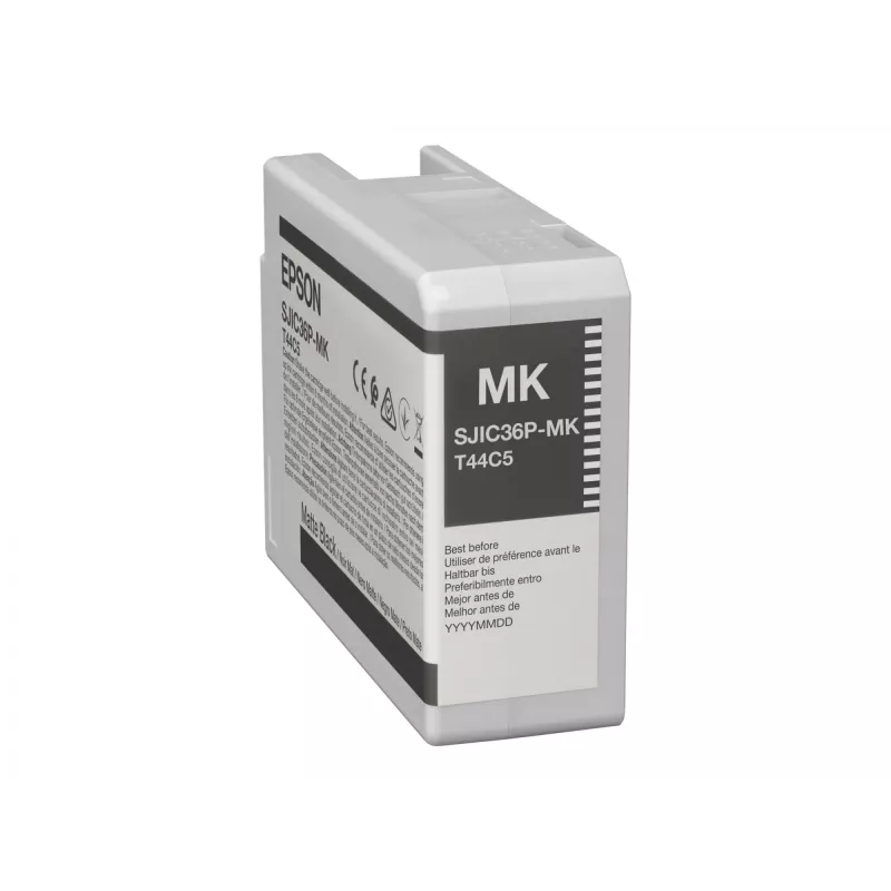 Epson SJIC36P(MK) wkład atramentowy 1 szt. Oryginalny Matowy czarny