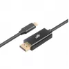 Kabel USB-C do DisplayPort TB AKTBXVDUSBCDP2B 2 m — czarny