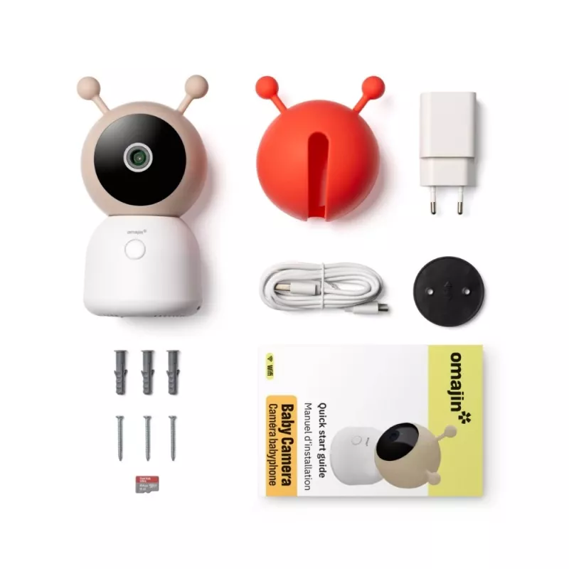 Kamera omajin by Netatmo OBC-01-EU Wi-Fi 110° kąt widzenia
