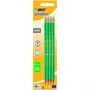 Ołówki BIC EVOLUTION Oryginalny z gumką, HB, zestaw 4 szt. 049012