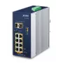 Przełącznik niezarządzalny PLANET IP30 Ind 8-P 10/100/1000T