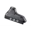 Planer obrzynarkowy Wolfcraft z potrójnym ostrzem 4009000 — grafit, trapezowe ostrza, odpowiedni do płyt gipsowo-kartonowych