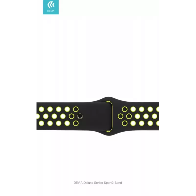 Pasek Devia 325038BK Żółty