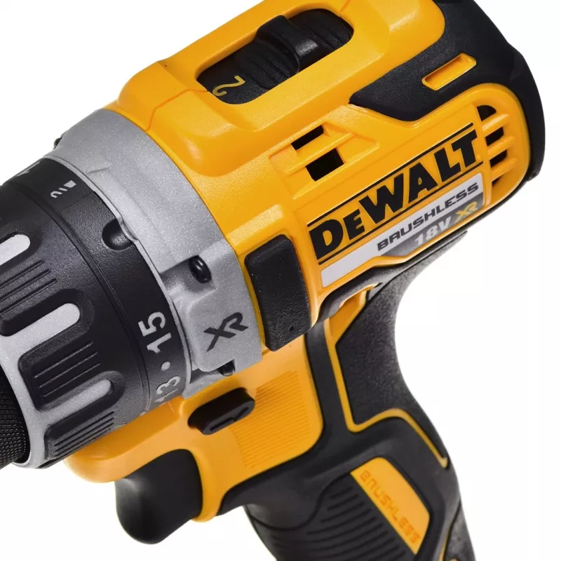 Wiertarko-wkrętarka akumulatorowa DeWalt DCD791D2-QW, 18V Li-Ion, 2×2Ah akumulatory, bezkluczowy uchwyt 13 mm, 70 Nm, 1,5 kg