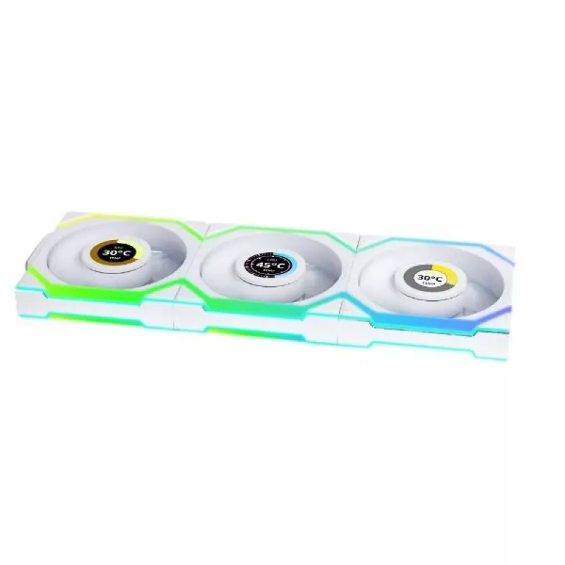 Fan Lian Li UNI FAN SL Wireless 120 12 cm Biały 3 szt. 28.5 dB 64.05 cfm