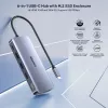 UNITEK ACTIVE HUB USB-C 10GBPS,M.2,HDMI, PD 100W