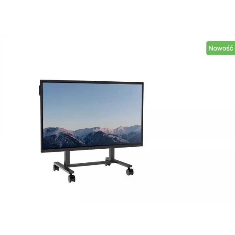 Touchscreen Electric Stand AVTEK 1MV137 height-adjustable mobile mount for interactive displays