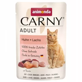 ANIMONDA Carny Adult Kurczak i łosoś - mokra karma dla kota - 85g