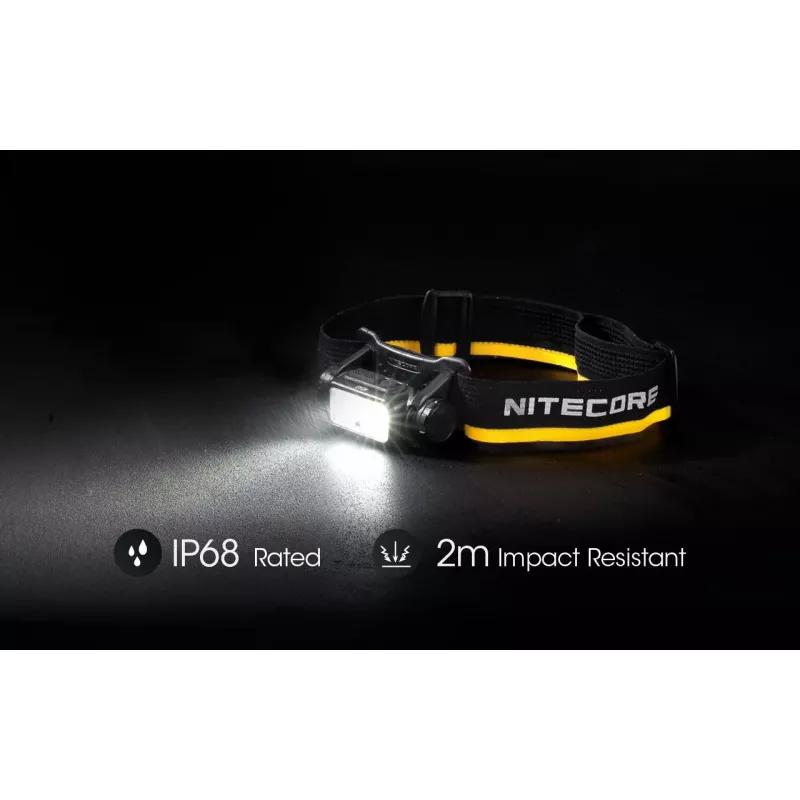 Lampa czołowa Nitecore NU40 Czarna LED 2 lampy IP68