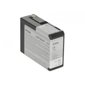 Epson Singlepack Light Black T580700, Jasny czarny, Atrament pigmentowy, 80 ml, 1 szt.