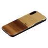 Etui na telefon man and wood do iPhone XR — czarne, ochronne, miękka powłoka