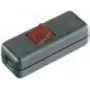 Bachmann 8010 - przełącznik kołyskowy - 2P - czarny - czerwony - 250 V - 80 mm - 30 mm