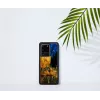 Etui iKins do Samsung Galaxy S20 Ultra — czarne, model 'Cafe Terrace'